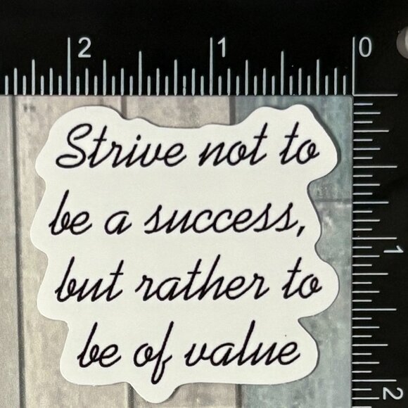 🌀10/$10🌀 Black & White Inspirational Graffiti Reusable Waterproof Sticker - Picture 1 of 1